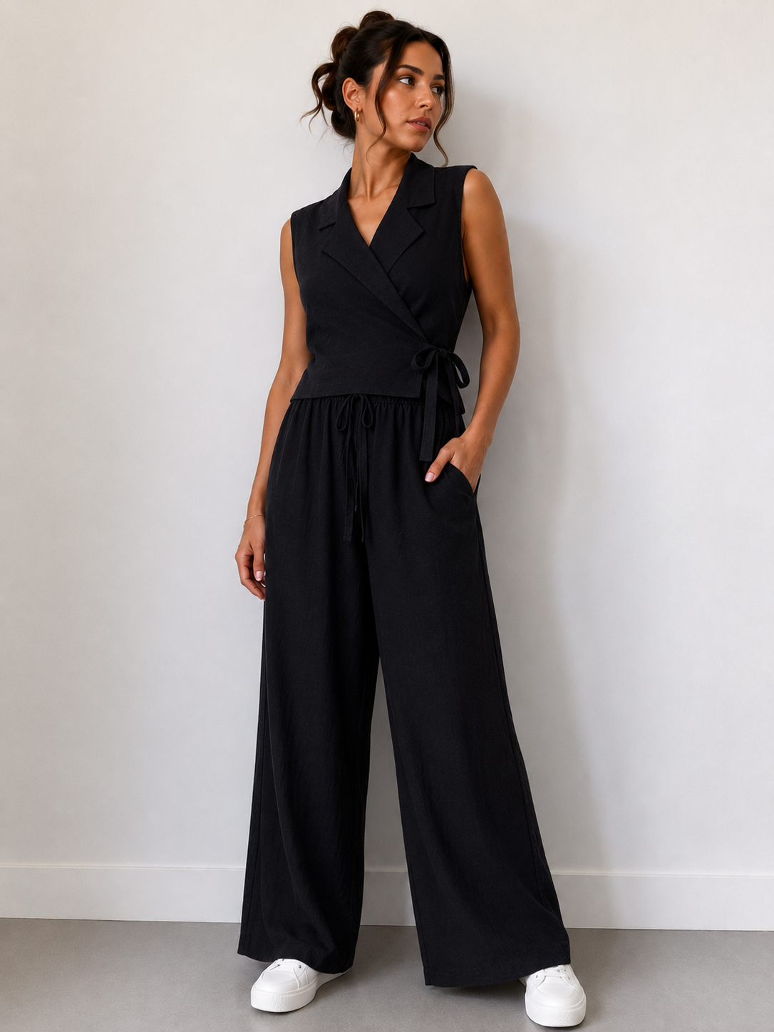 CONJUNTO CHALECO CRUZADO