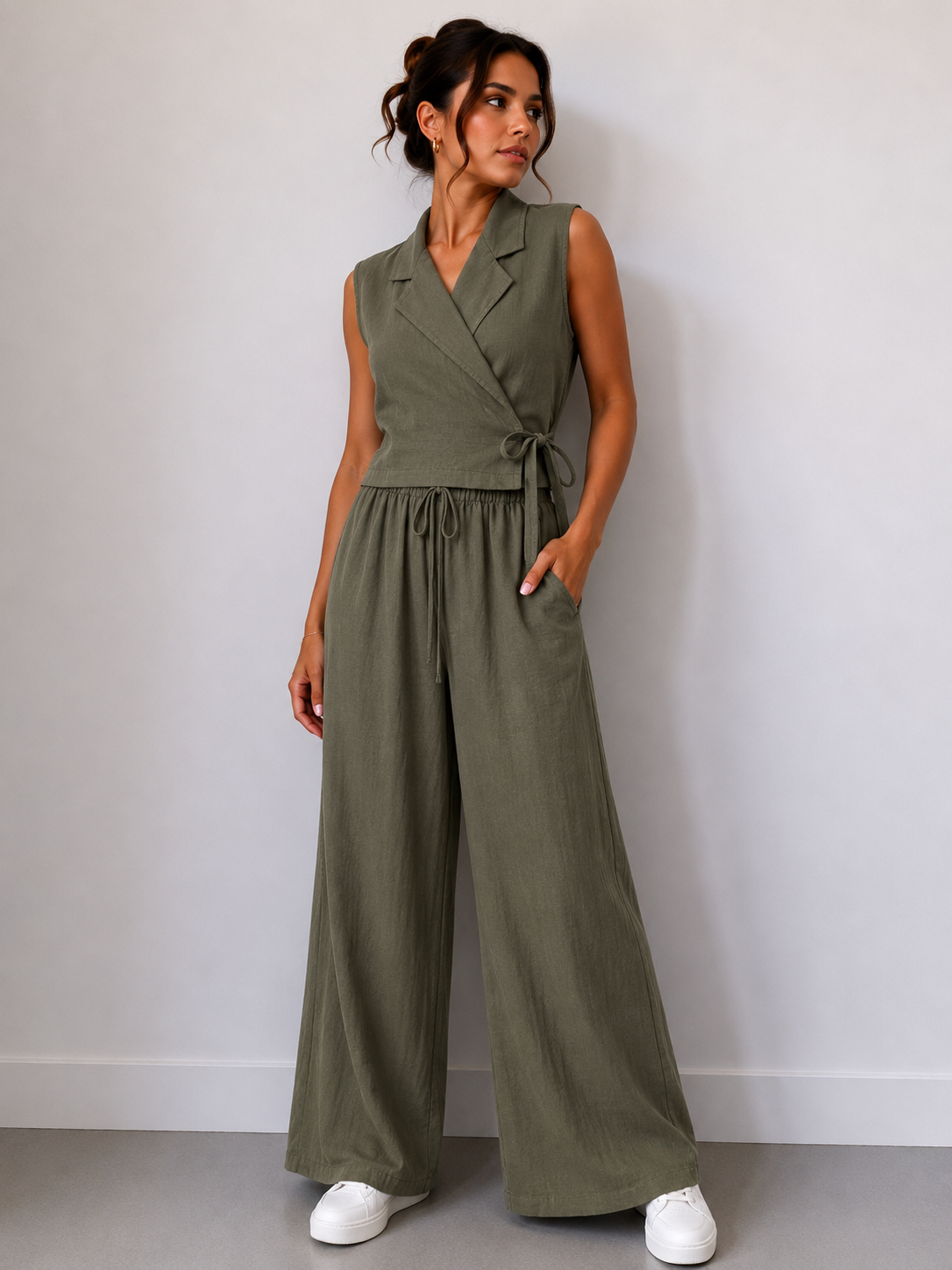 CONJUNTO CHALECO CRUZADO