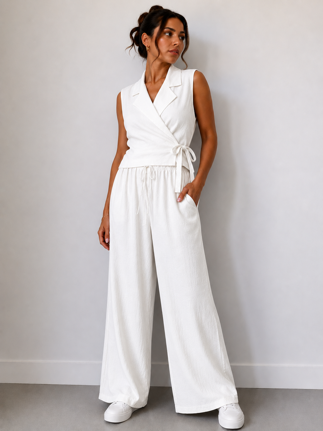CONJUNTO CHALECO CRUZADO